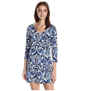 Lily Pulitzer Cori Dress - Size S - Resort Navy Beach Bathers Blue